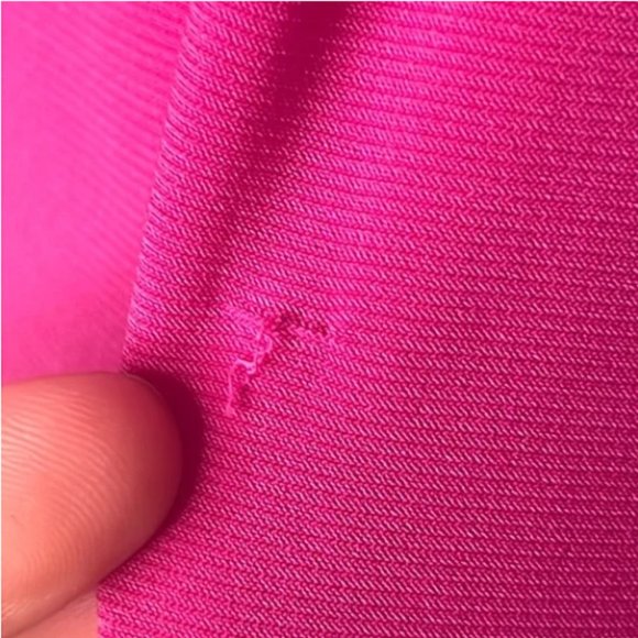 NWT Ieena Mac Duggal One Shoulder Jersey Gown Candy Pink Size 6 - Picture 8 of 11